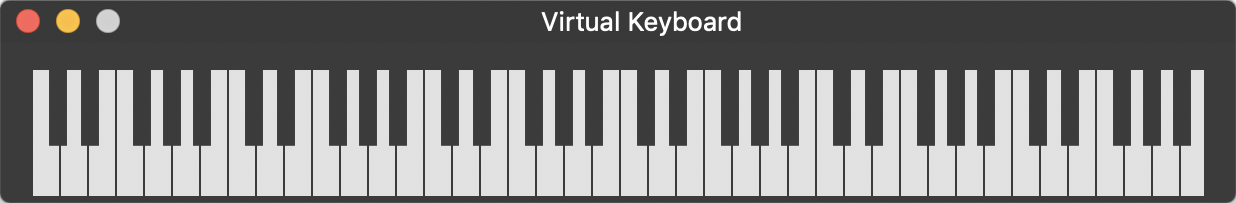 built-in virtual keyboard