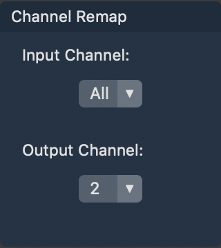 channel-remap module