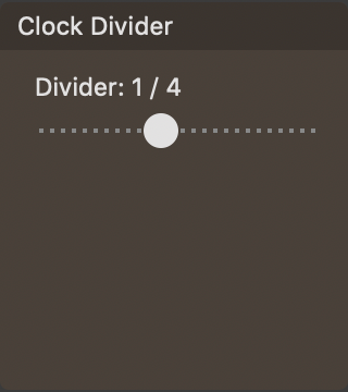 clock divider module
