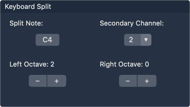 keyboard-split module